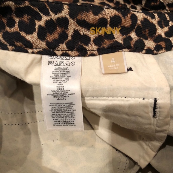 Michael Kors Leopard Print Jeans - Picture 6 of 6